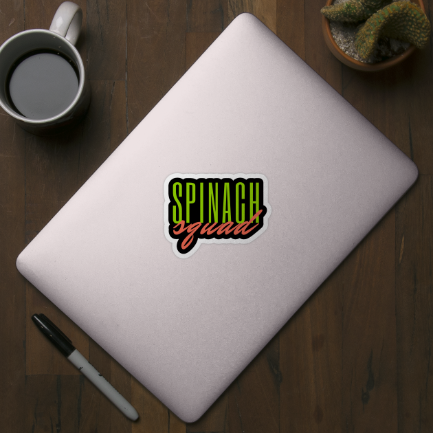 Spinach Squad Veg Vegan Gift by Printorzo